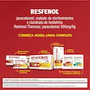 Resfenol Paracetamol 400mg/5g + Cloridrato Fenillefrina 4mg/5g + Maleato de Clorfeniramina 4mg/5g Sabor Mel e Limão Pó para Solução 5g