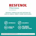 Resfenol Thermus Paracetamol 500mg/5g Sabor Mel e Limão Pó para Solução 5g
