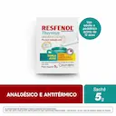 Resfenol Thermus Paracetamol 500mg/5g Sabor Mel e Limão Pó para Solução 5g