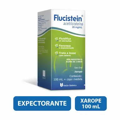 Flucistein Acetilcisteína 20mg/ml Xarope 100ml