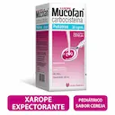 Mucofan Carbocisteína 20mg/ml Xarope Expectorante Pedriátrico 100ml + copo-medida