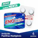 Eno Sabor Menta 4 pastilhas mastigáveis
