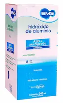 Antiácido Hidróxido de Alumínio 61,5mg EMS Sabor Hortelã Suspensão Oral 240ml