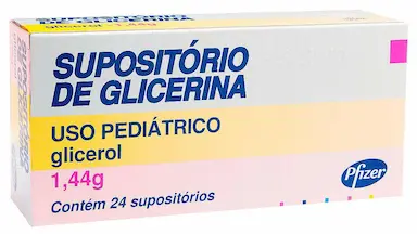 Supositório de Glicerina Infantil Pfizer 24 unidades