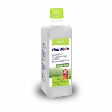 Hidralyte 45 Natulab Sabor Água de Coco 500ml