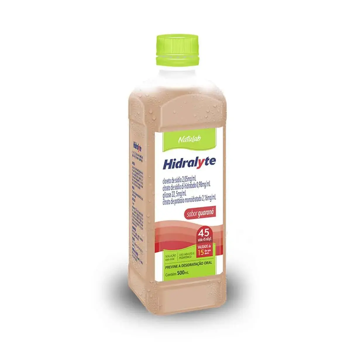 Hidralyte 45 Natulab Sabor Guaraná 500ml