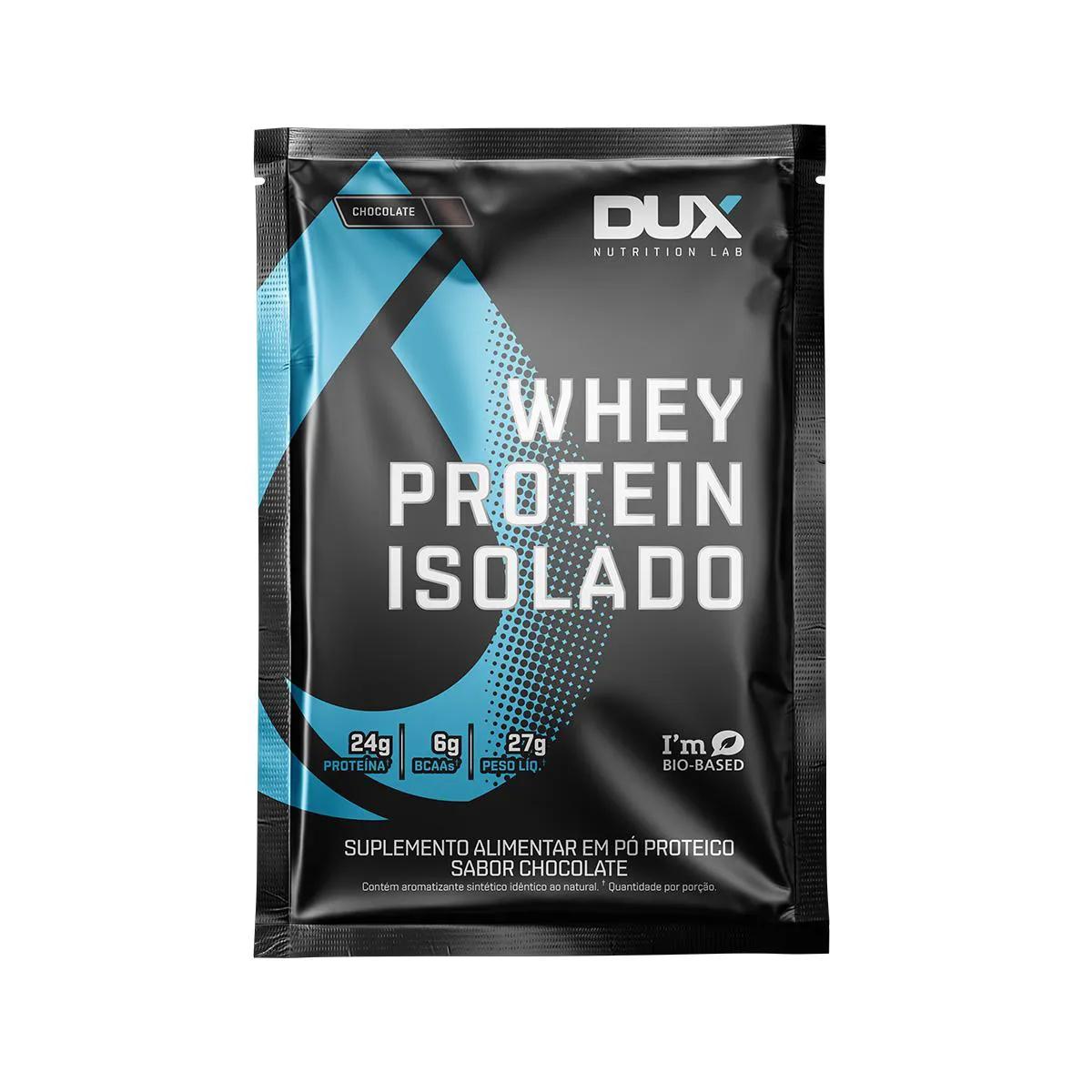 Whey Protein Isolado Dux Nutrition Chocolate 27g