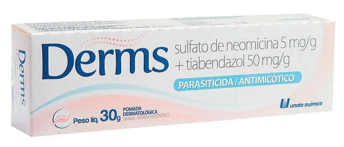 Antimicótico Parasiticida Derms Pomada 30g