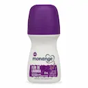 Desodorante Antitranspirante Monange Flor Lavanda Feminino Roll-on 50ml