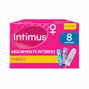 Absorvente Interno Intimus Médio 8 unidades