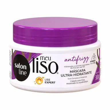 Máscara Condicionante Salon Line Meu Liso Antifrizz 300g