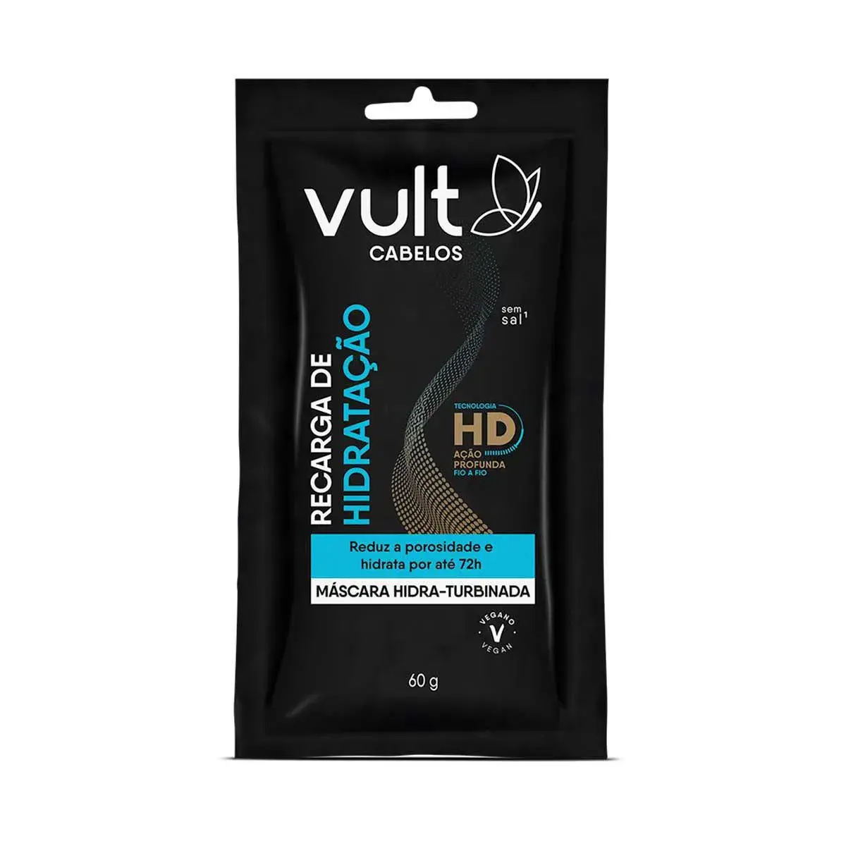 Máscara Capilar Vult Cabelos Recarga de Hidratação 60g