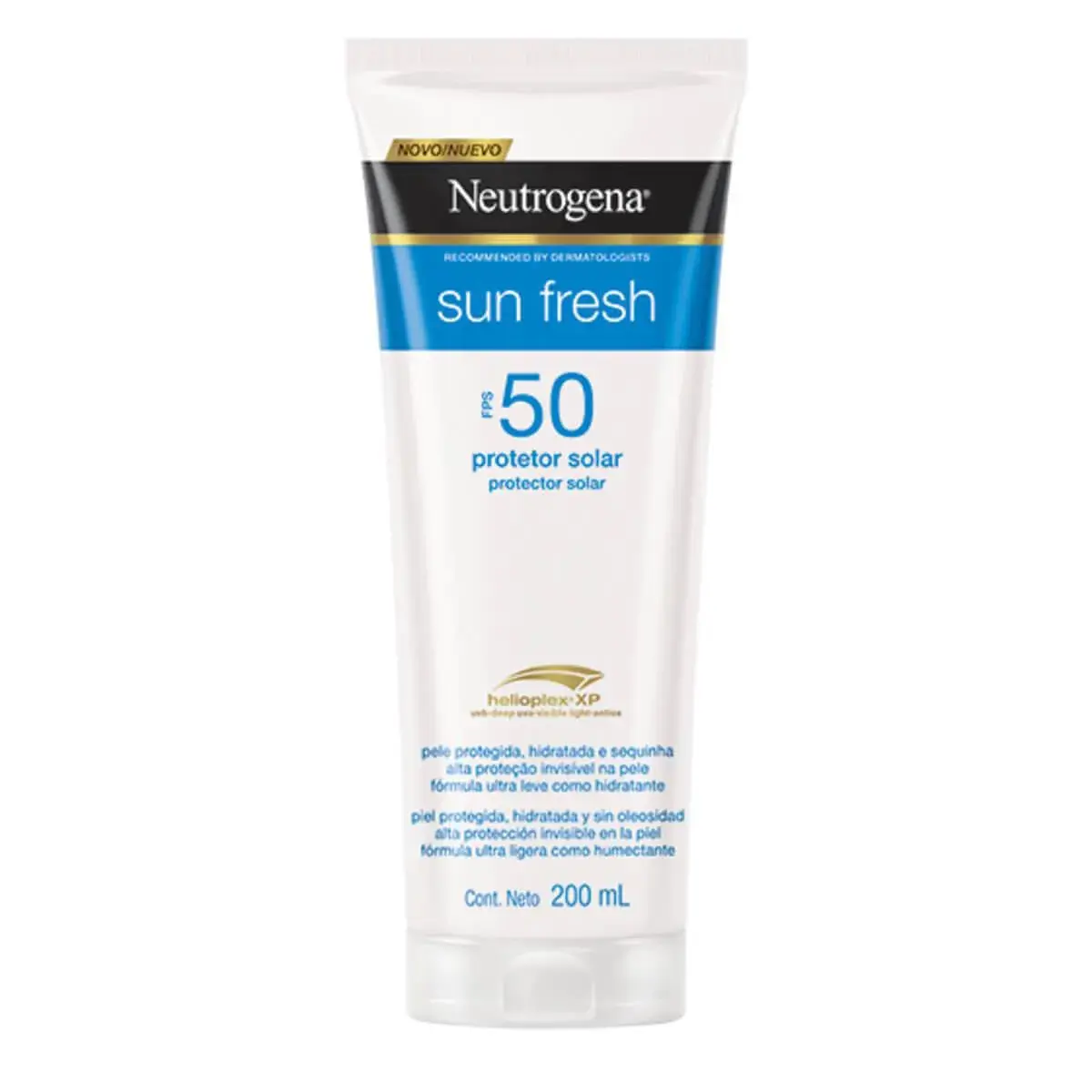 Protetor Solar Corporal Neutrogena Sun Fresh FPS 50 200ml