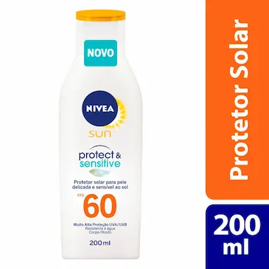 Protetor Solar Corporal Nivea Sun Protect & Sensitive FPS60