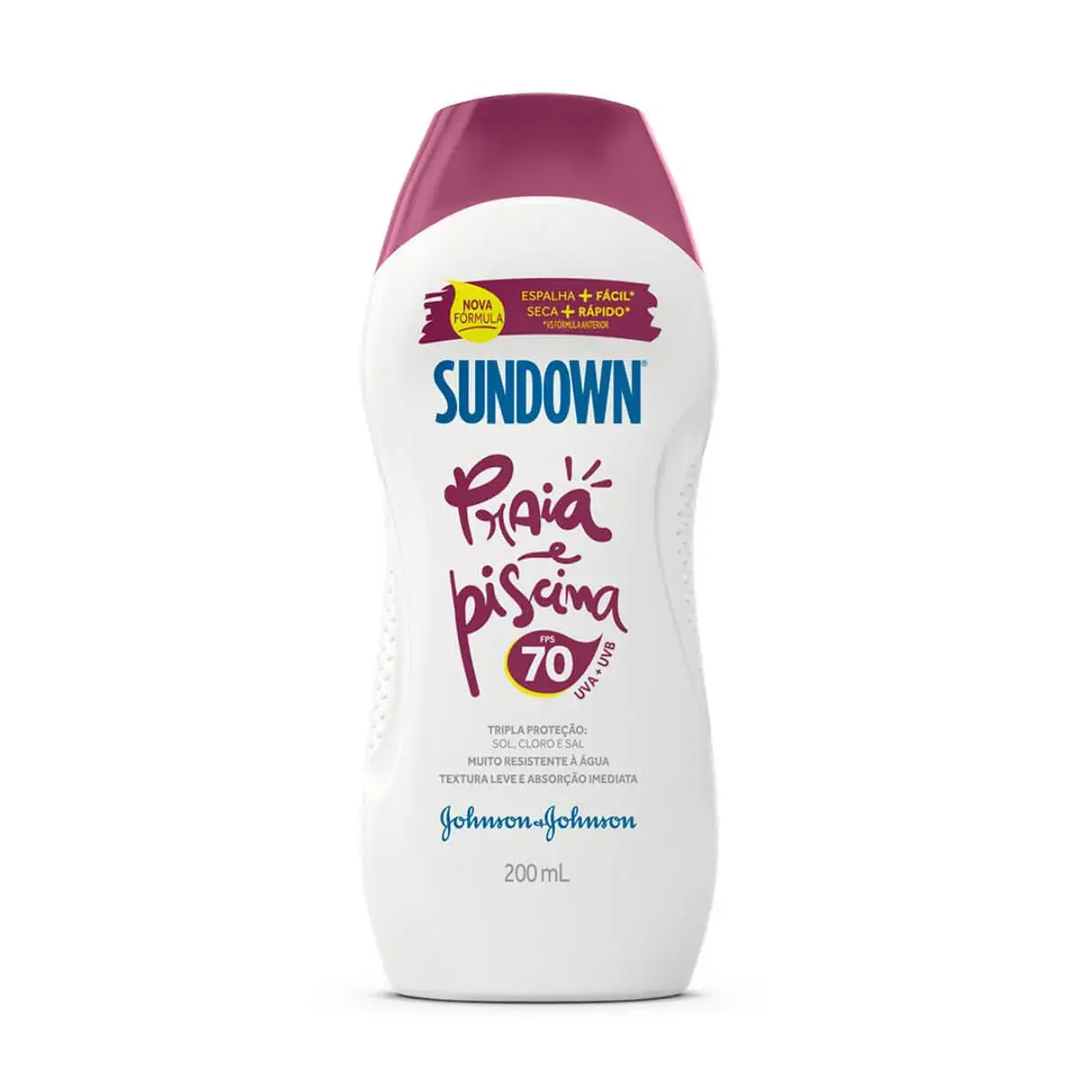 Protetor Solar Corporal Sundown Praia e Piscina FPS 70 com 200ml