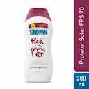 Protetor Solar Corporal Sundown Praia e Piscina FPS 70 com 200ml