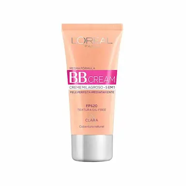 Base BB Cream L'Oréal Paris 5 em 1 Dermo Expertise Cor Clara FPS 20 30ml