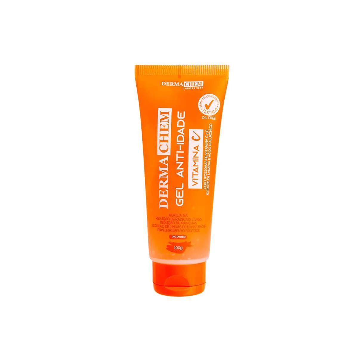 Gel Anti-idade Dermachem Vitamina C com 100g