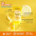 Gel de Limpeza Facial Antibacteriano Garnier Uniform&Matte Vitamina C 150g