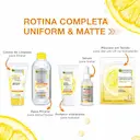 Kit Sérum Booster Garnier Uniform&Matte Vitamina C 2 unidades com 30ml cada