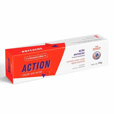 Creme Antiacne Minancora Action com 30g