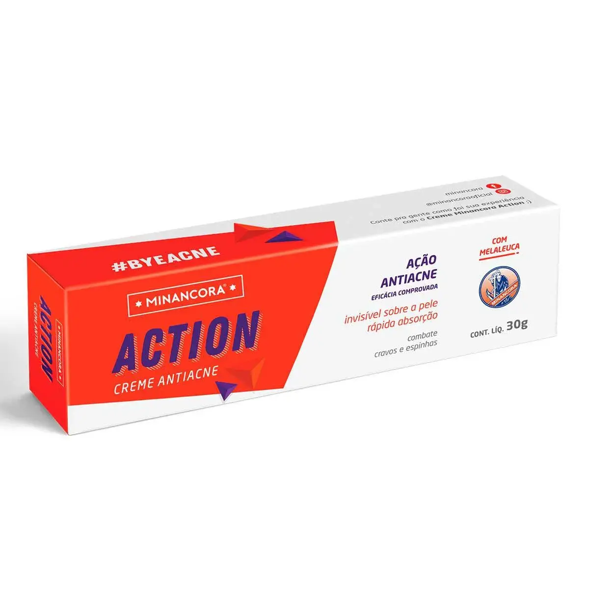 Creme Antiacne Minancora Action com 30g