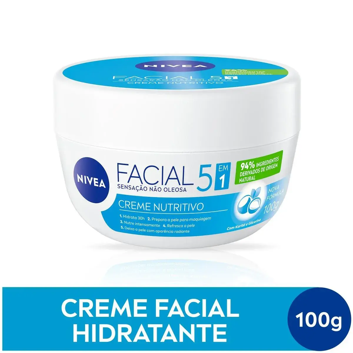 Creme Facial Nutritivo Nivea 100g