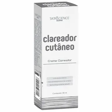 Creme Facial Clareador Cutâneo Skinscience com 30g