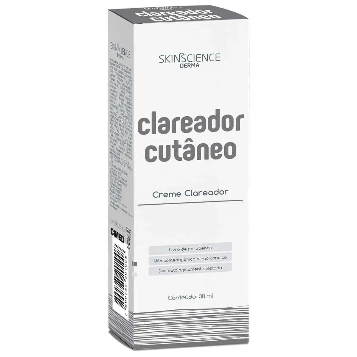 Creme Facial Clareador Cutâneo Skinscience com 30g