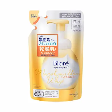 Refil Sabonete Facial Bioré Marshmallow Whip Rich Moisture