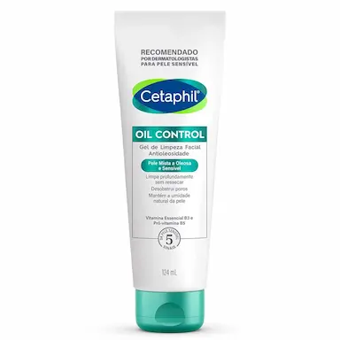 Gel de Limpeza Facial Antioleosidade Cetaphil Oil Control 124ml