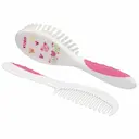 Kit Escova e Pente para Cabelo Soft Rosa