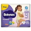 Fralda Babysec Premium Mega Galinha Pintadinha XXG - 24 Unidades