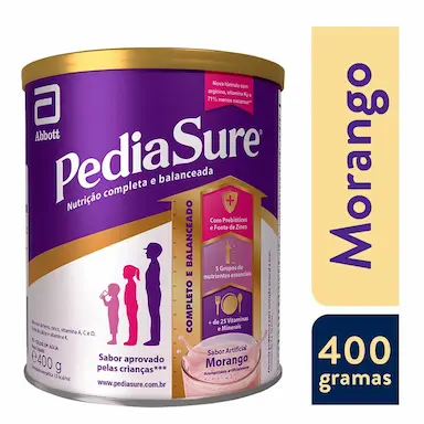 Suplemento Alimentar Infantil Pediasure Morango 400g