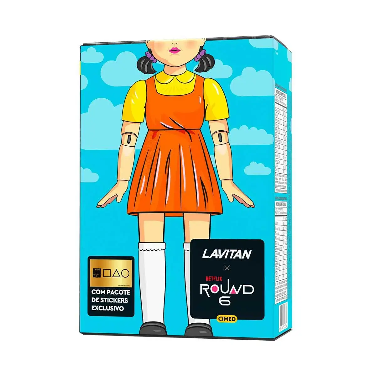 Suplemento Alimentar Lavitan Kit Round 6 30 Comprimidos Efervescentes + 30 Revestidos