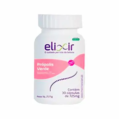 Própolis Verde 725mg Elixir com 30 cápsulas