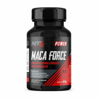Suplemento Alimentar Nutrasix NT6 Maca Force com 90 Cápsulas