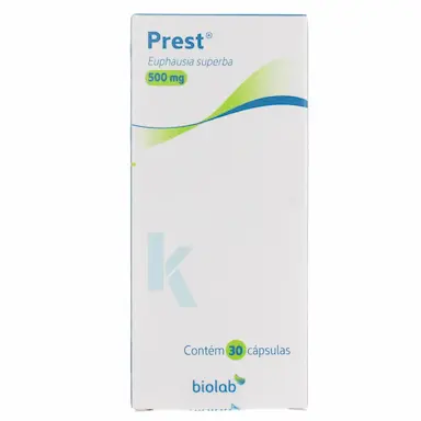 Prest 500mg com 30 cápsulas
