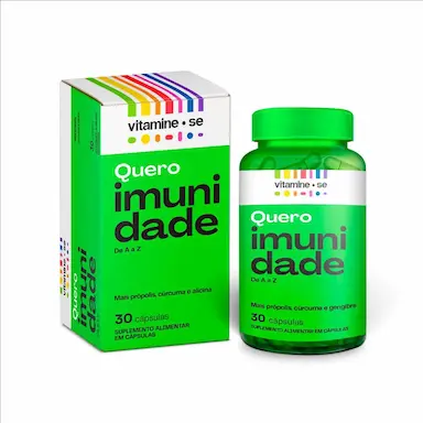 Polivitamínico Vitamine-se Quero Imunidade 30 cápsulas