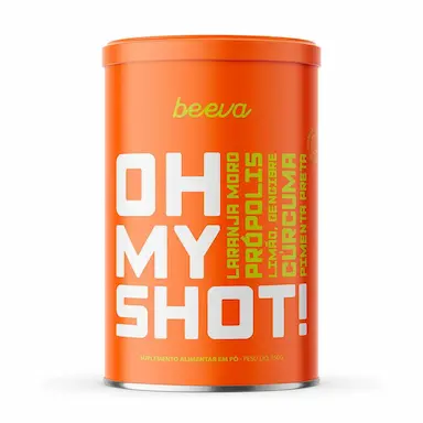 Suplemento Alimentar Beeva Oh My Shot! lata 150g