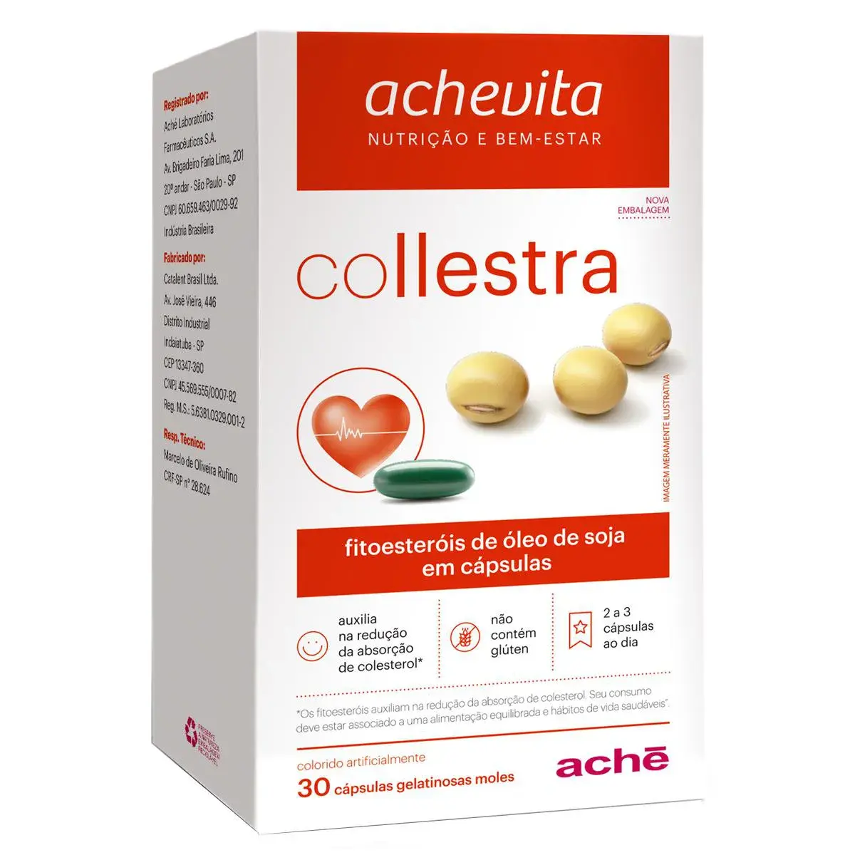 Collestra com 30 cápsulas