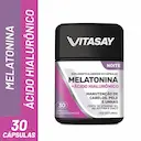Suplemento Alimentar Vitasay Melatonina + Ácido Hialurônico 30 cápsulas