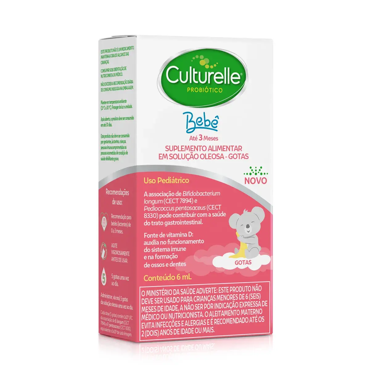 Culturelle Probiótico Bebê Gotas 6ml