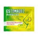 Estomadez Antiácido Bicarbonato de Sódio 2,485g + Ácido Cítrico 1,9485g + Ácido tartárico 0,2165g Sabor Abacaxi Pó Efervescente 5g