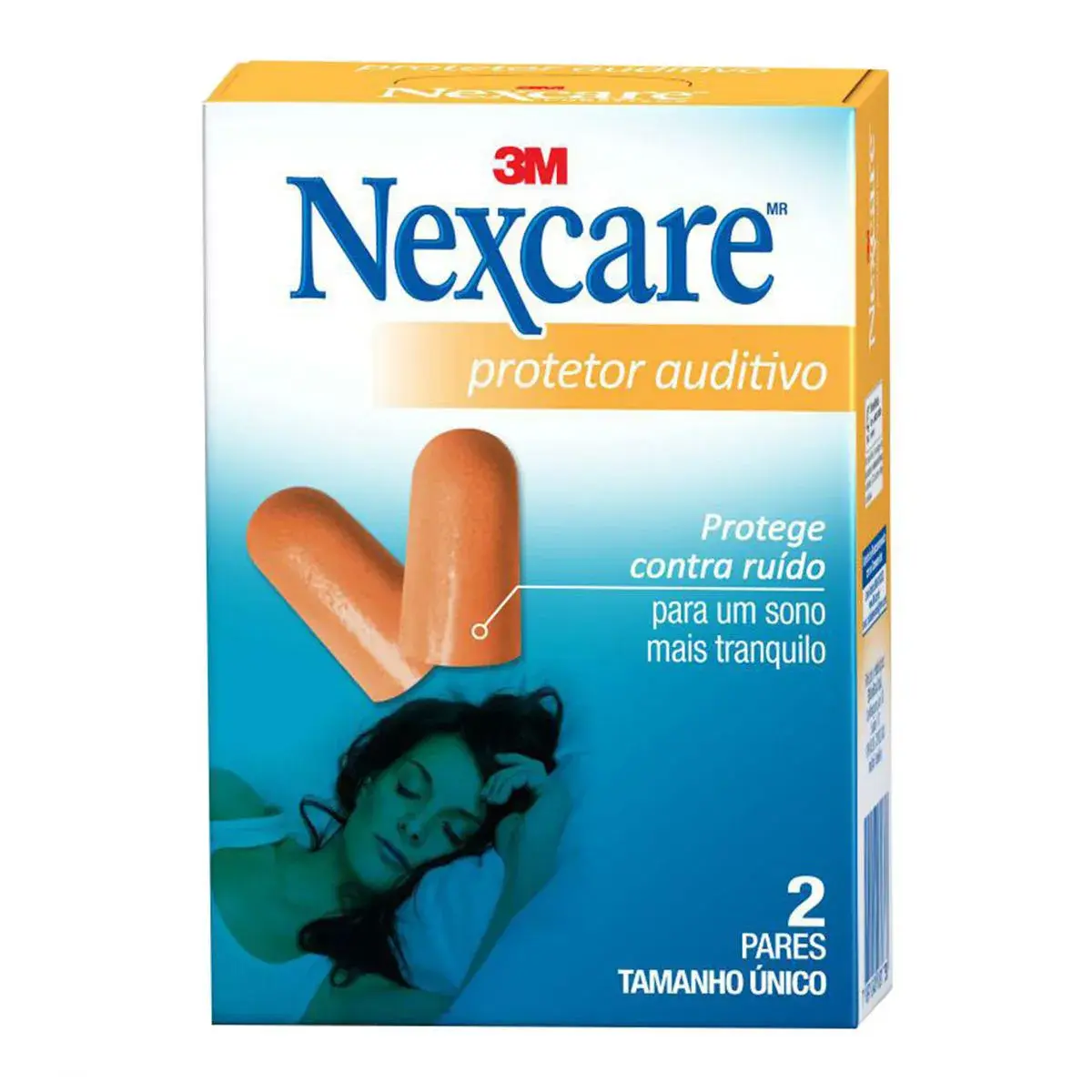 Protetor Auditivo Nexcare com 2 pares