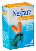 Protetor Auditivo Nexcare com 2 pares