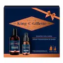 Kit King C. Gillette para Barba Shampoo 241ml + Sérum Preenchedor 50ml