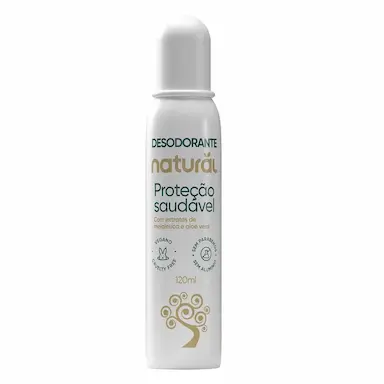 Desodorante Vegano Suavetex Natural Proteção Saudável Extrato de Melaleuca e Aloe Vera Spray 120ml