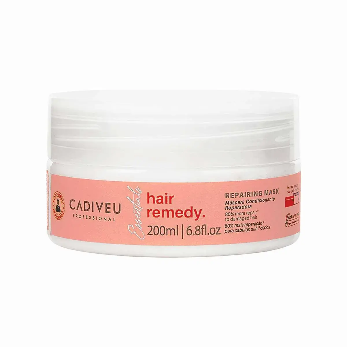 Máscara Capilar Reparadora Hair Remedy Cadiveu Professional 200ml