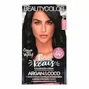Coloração Creme Vegana Beautycolor Cores Reais 2.0 Preto